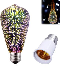 3D Firework LED Bulb