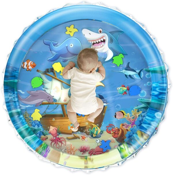 Inflatable Tummy Time Water Play Mat