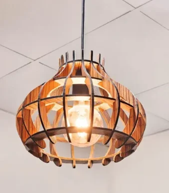 Wooden Pendant Lamp